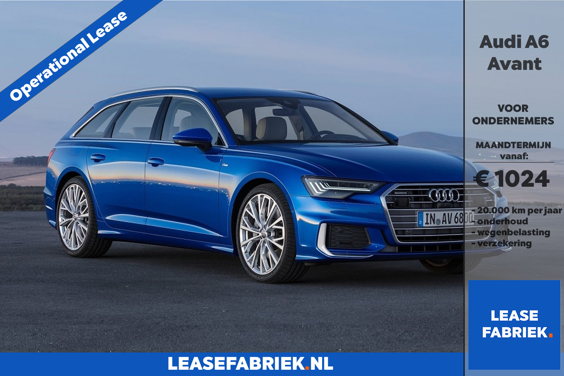 Audi Avant - Leasefabriek - Financial lease en Auto Lease